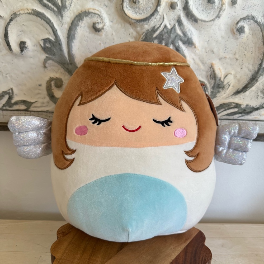 Squishmallows NICKY Christmas Angel Plush Toy! NWT